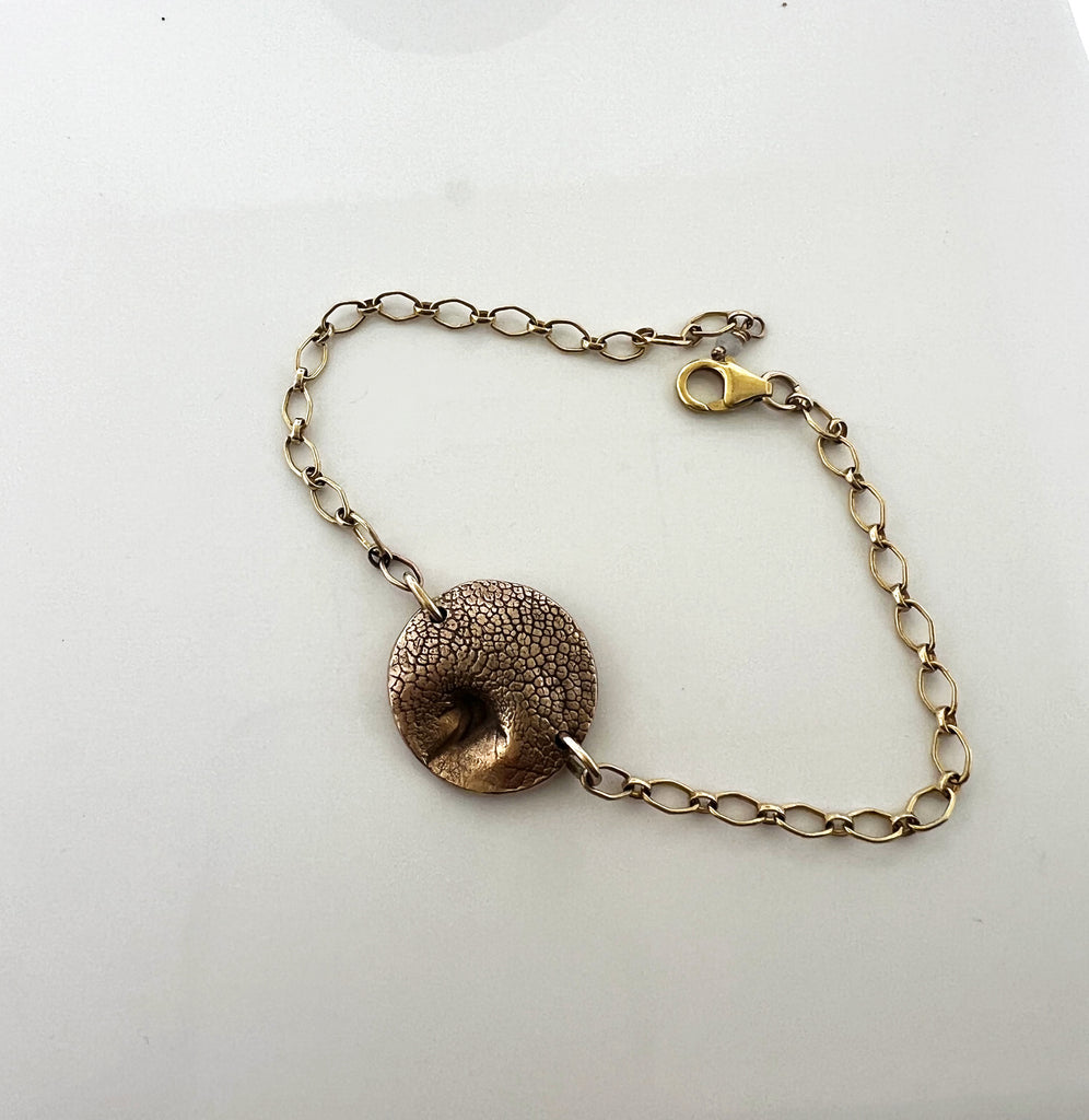 Dog noseprint or pawprint bracelet - Maya Belle Jewelry