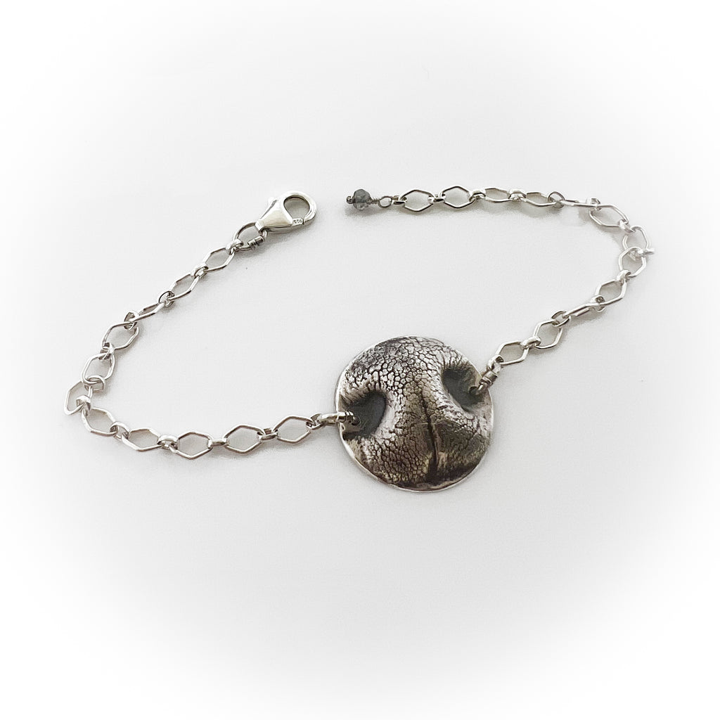 Pet Custom nose print bracelet - Maya Belle Jewelry