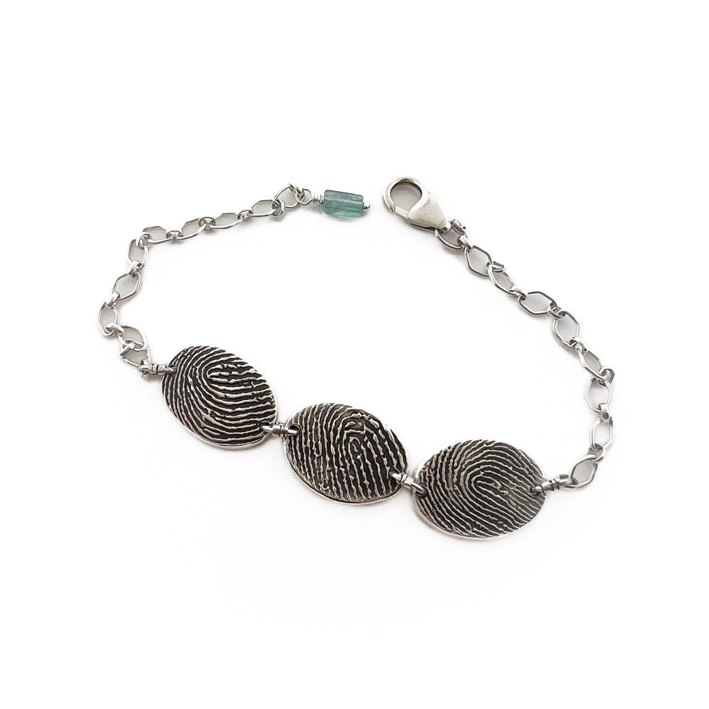 Fingerprint bracelet - Maya Belle Jewelry