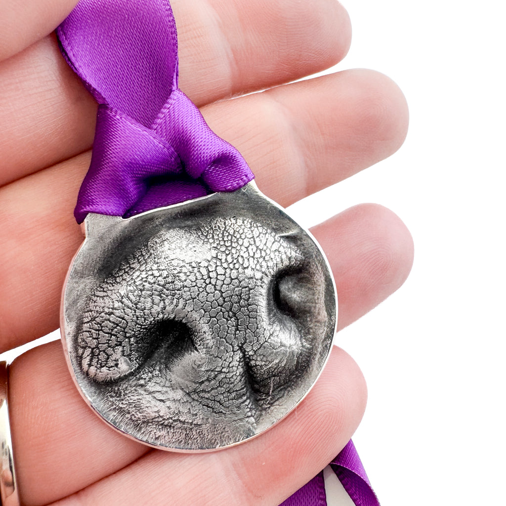 Dog Nose Print Ornament - Maya Belle Jewelry