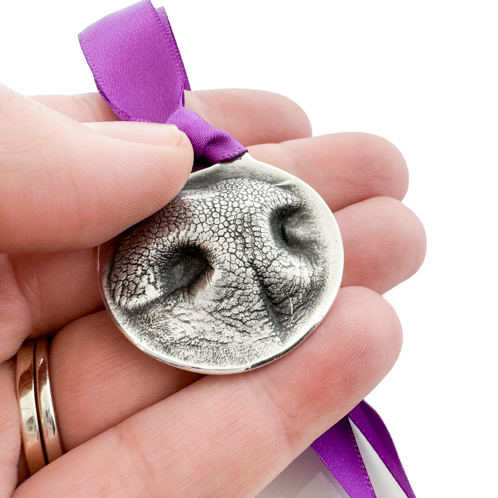 Dog Nose Print Ornament - Maya Belle Jewelry