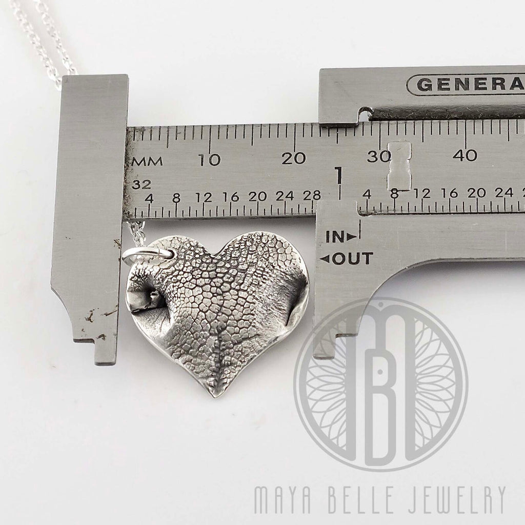21mm charm of a custom pet print nose print necklace - Maya Belle Jewelry