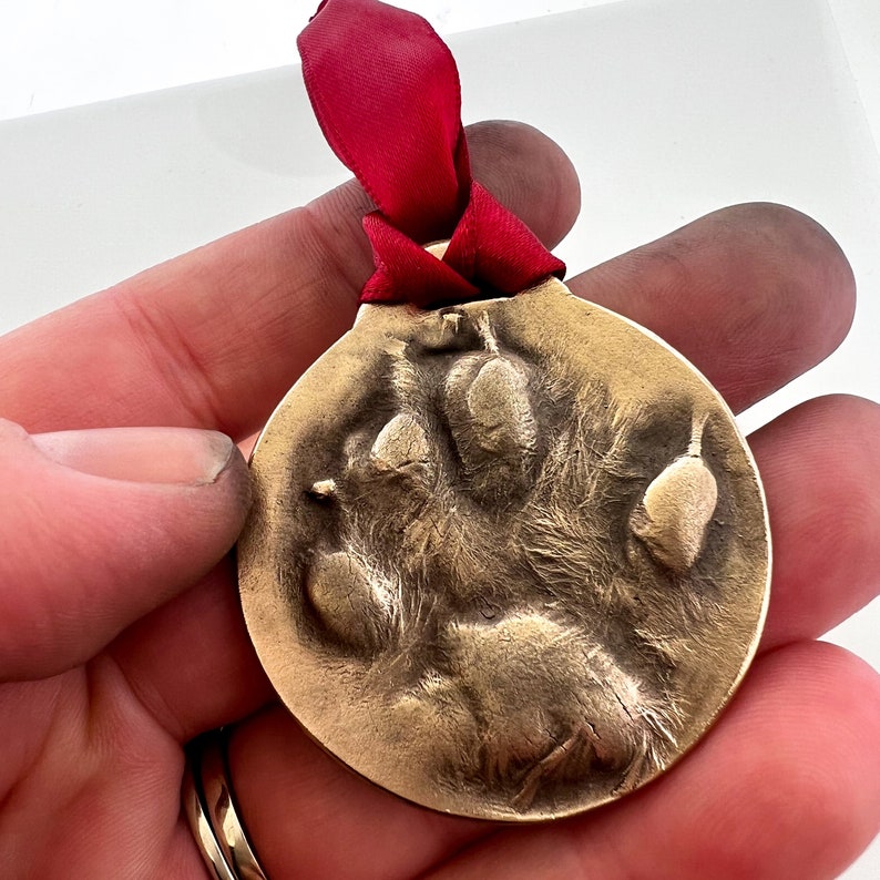 Cat Paw print Ornament