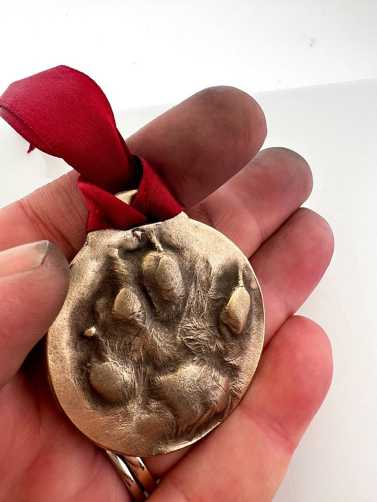 Cat Paw print Ornament