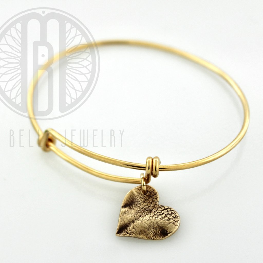Pet Nose or paw Bangle bracelet - Maya Belle Jewelry