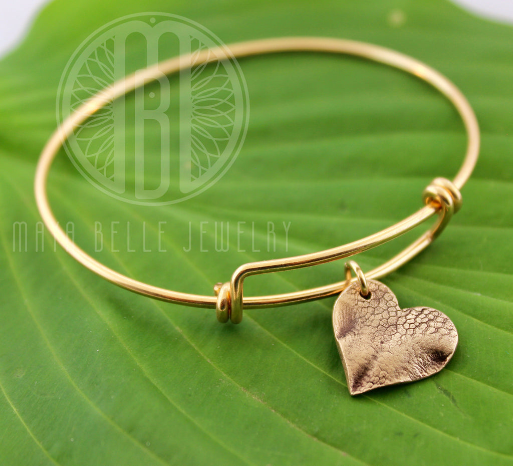 Pet Nose or paw Bangle bracelet - Maya Belle Jewelry