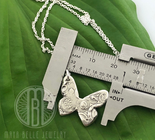 Cirque Butterfly Necklace - Maya Belle Jewelry