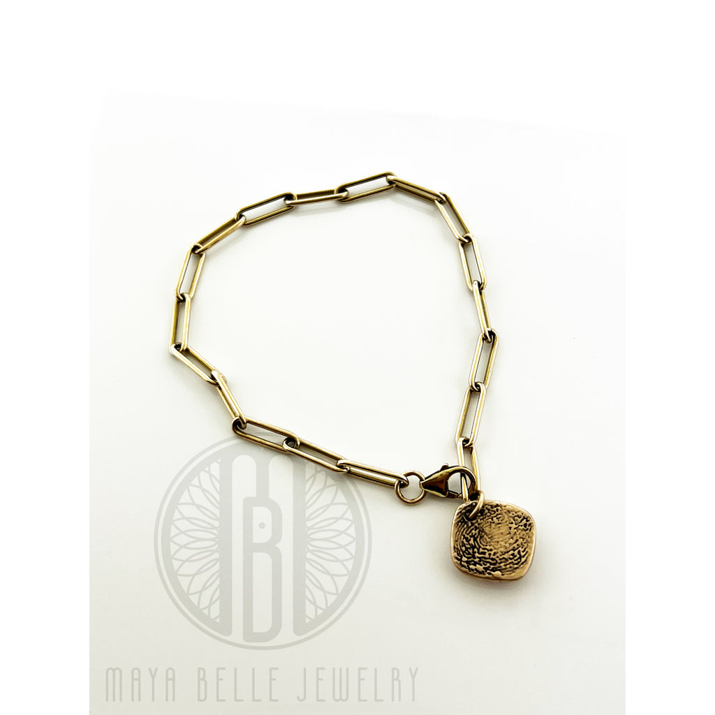 Fingerprint bracelet - Maya Belle Jewelry