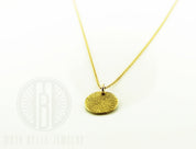 Pet Pawprint Keepsake Charm Necklace - Maya Belle Jewelry 