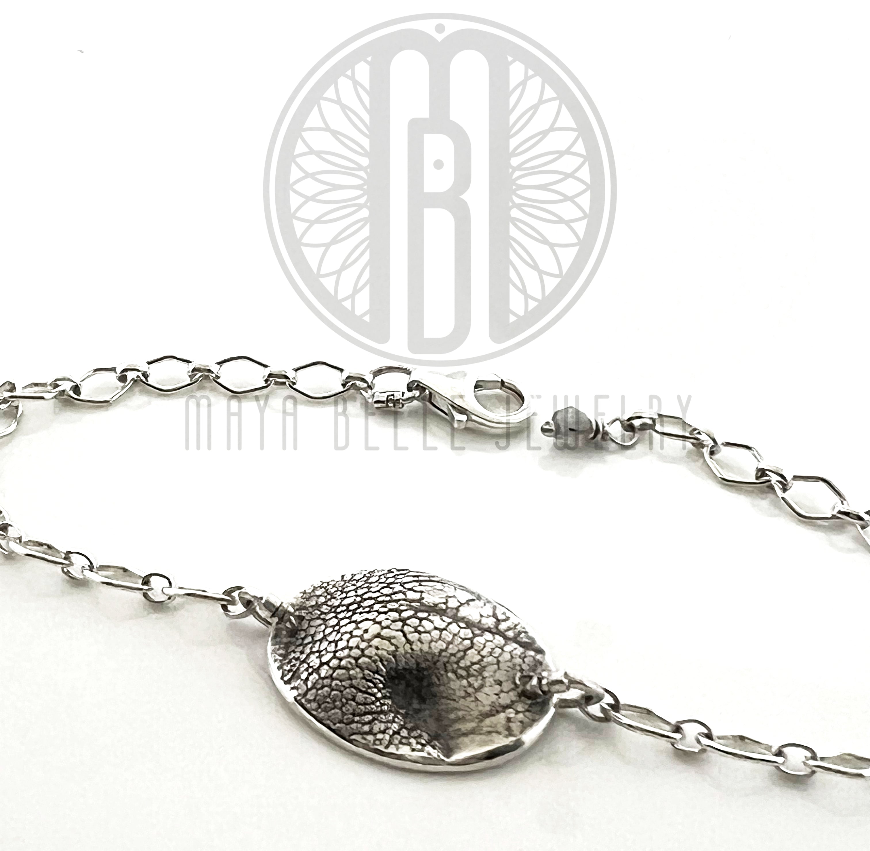 pet custom nose print bracelet - Maya Belle Jewelry 