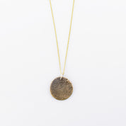Hidden Fingerprint Druzy necklace
