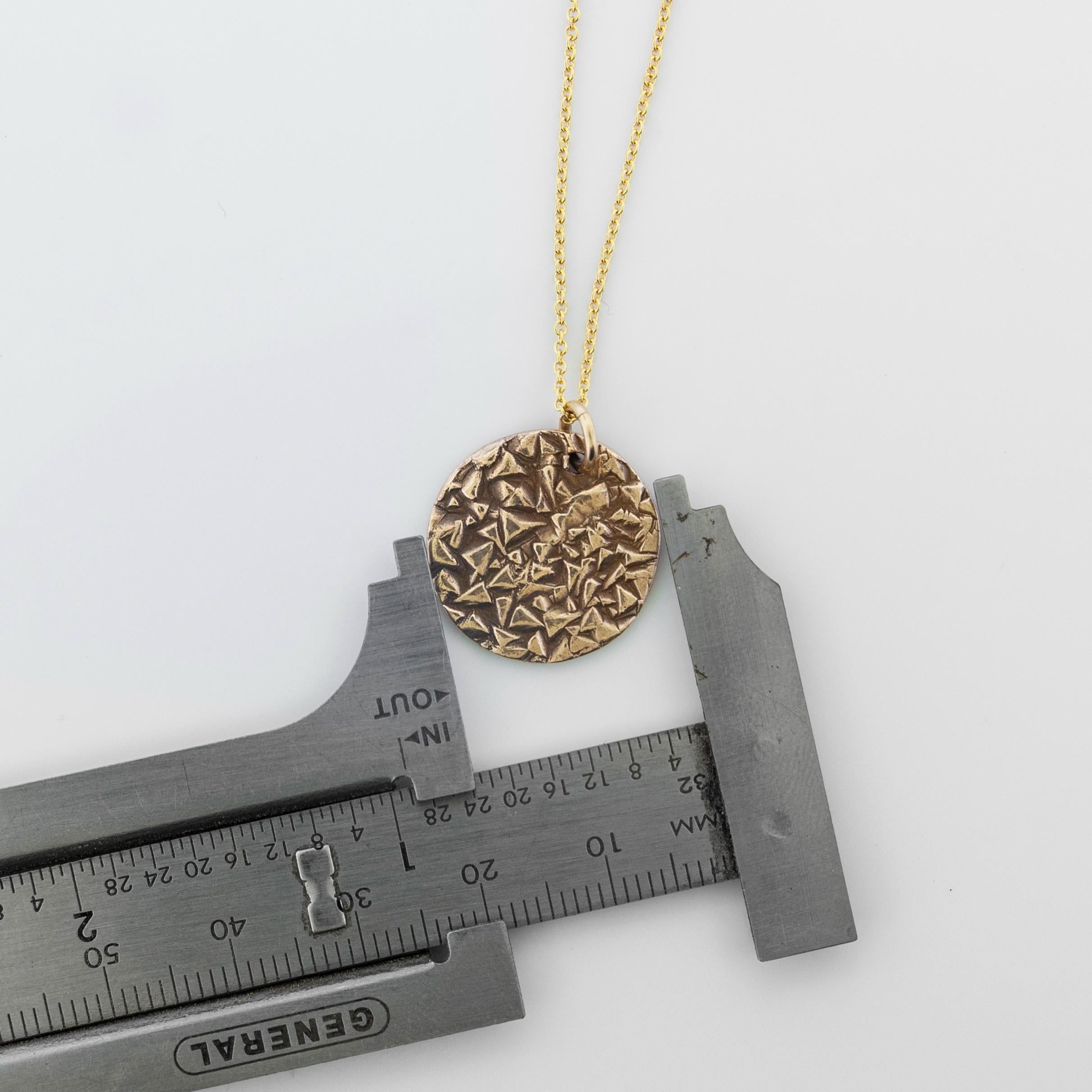 Hidden Fingerprint Druzy necklace