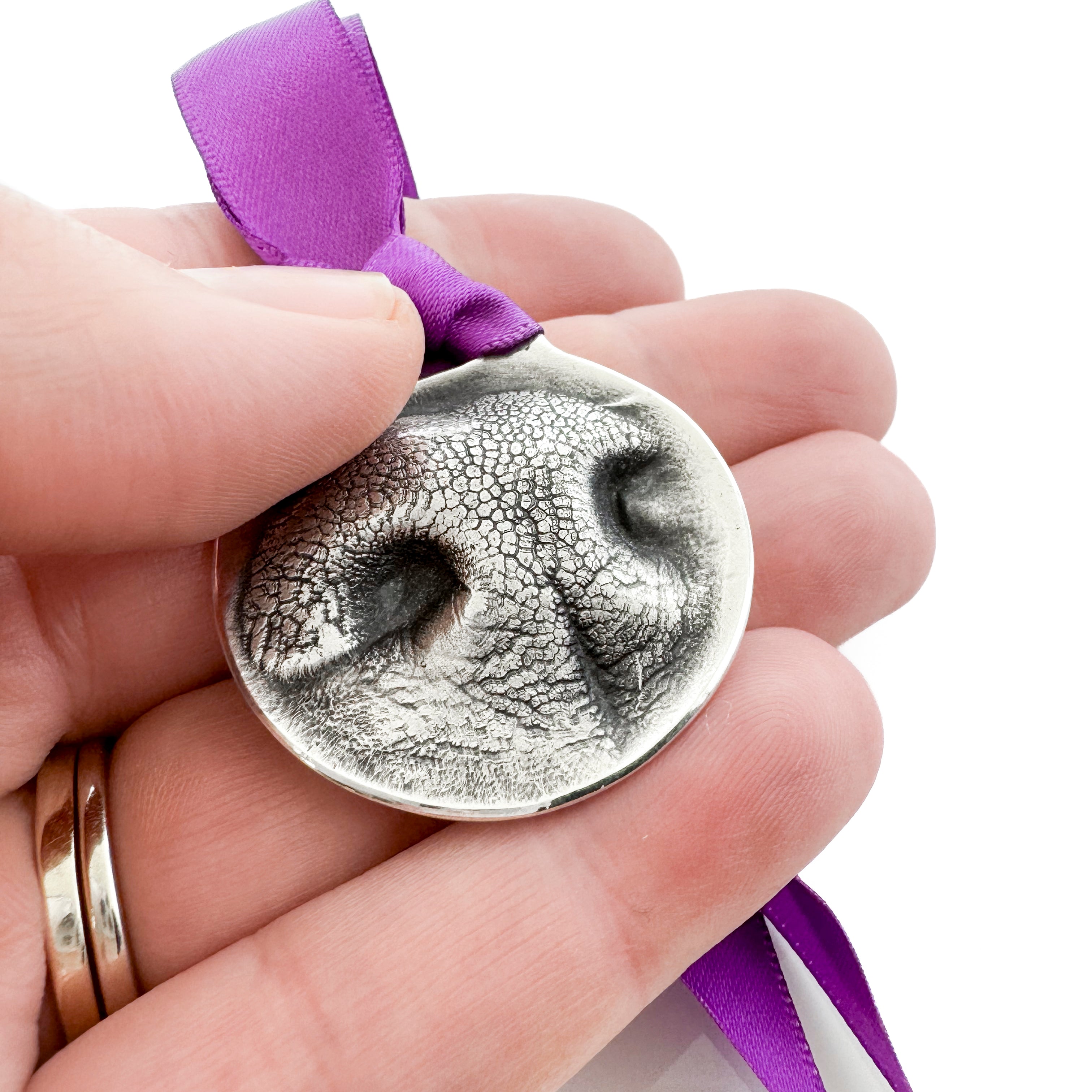 Dog Nose Print Ornament - Maya Belle Jewelry 