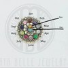 Baby Handprint Mandala Keepsake Necklace - Maya Belle Jewelry 