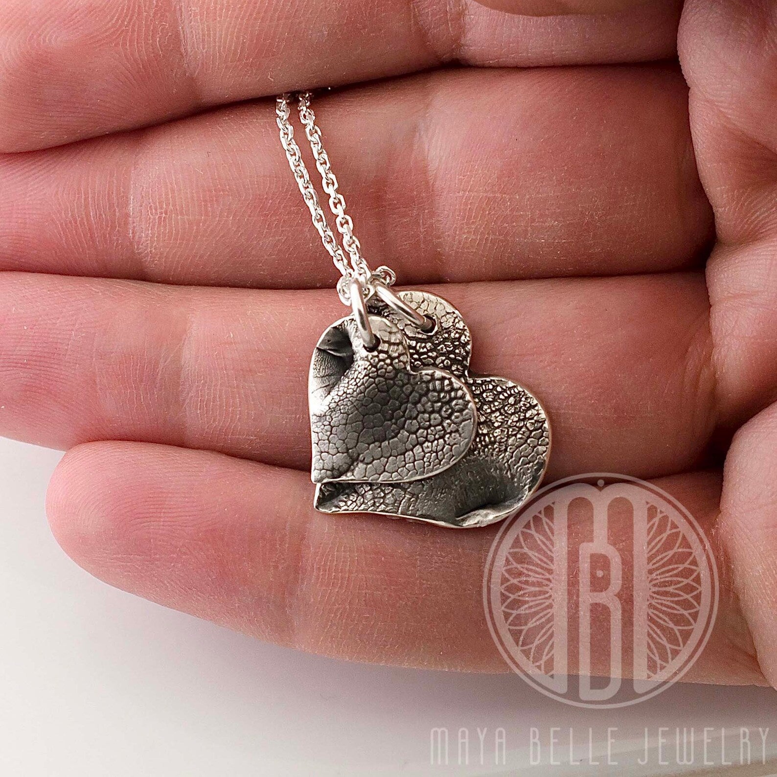 Pet Nose Print Keepsake Charm Necklace - Maya Belle Jewelry 