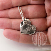 Pet Nose Print Keepsake Charm Necklace - Maya Belle Jewelry 