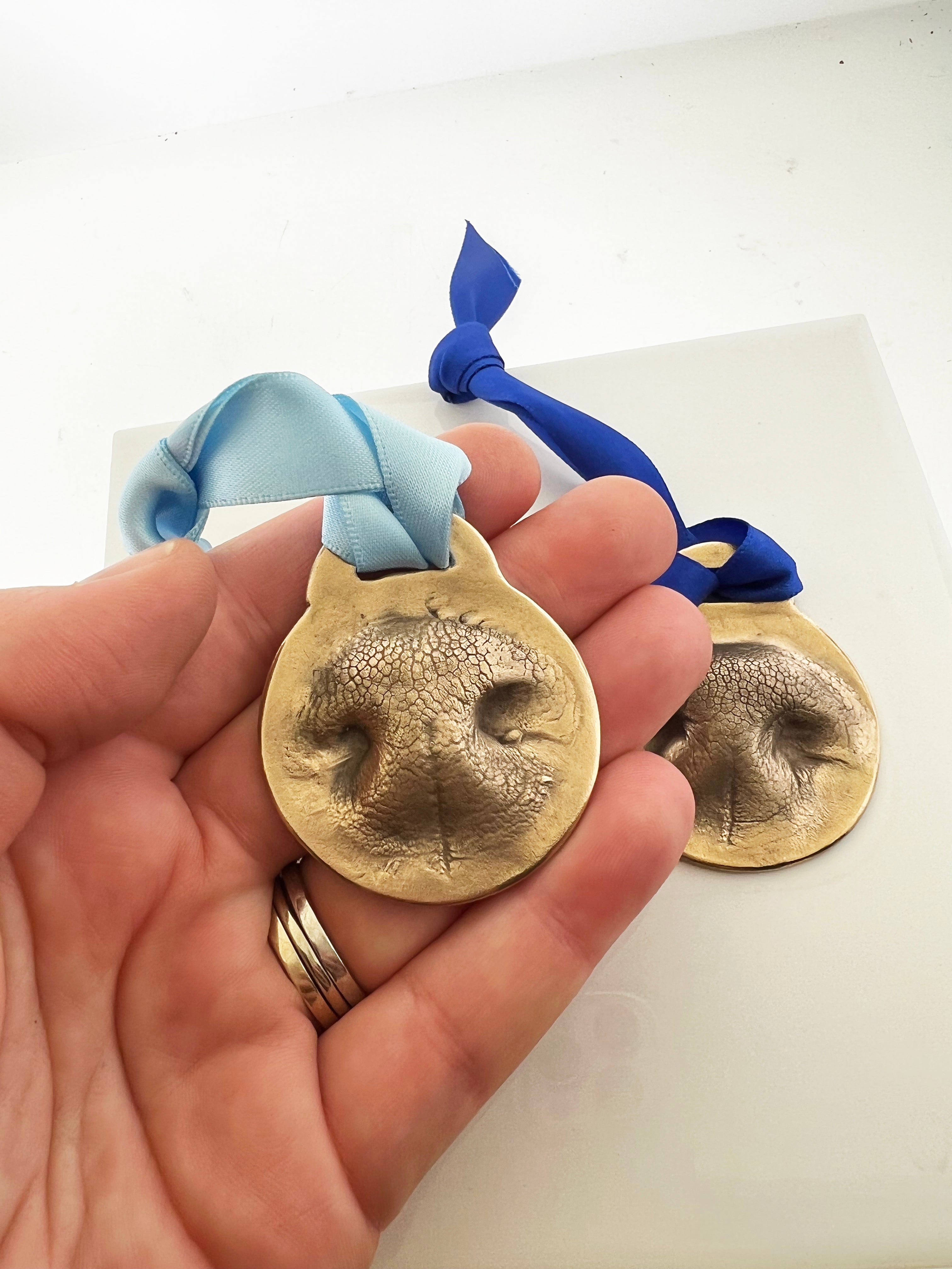 Dog Nose Print Ornament - Maya Belle Jewelry 