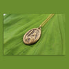 Saint Rita of Cascia Medallion Charm Necklace - Maya Belle Jewelry 