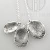 Fingerprint mold necklace - Maya Belle Jewelry 