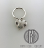 Two Molded Dog Noses Keychain - Maya Belle Jewelry 