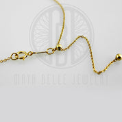 14k GF 22" Adjustable Cable Chain - Maya Belle Jewelry 