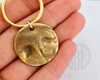 Dog Nose Print Keychain in Bronze - Maya Belle Jewelry 