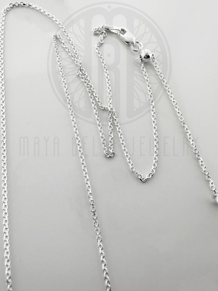 Cable chain adjustable - Maya Belle Jewelry 