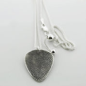 Guitar Pick Fingerprint - Maya Belle Jewelry 