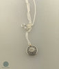 Mandala Necklace with Set Birthstone in your Choice of either Bronze or Silver - Maya Belle Jewelry 