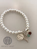 Sterling Silver Angel Wing Bracelet - Maya Belle Jewelry 