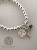 Sterling Silver Angel Wing Bracelet - Maya Belle Jewelry 