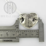 Extra large pet nose print keepsake - Maya Belle Jewelry 