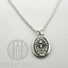 Holy Spirit pure solid silver medallion - Maya Belle Jewelry 