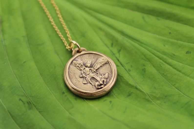 Saint Michael the Archangel • - Maya Belle Jewelry 
