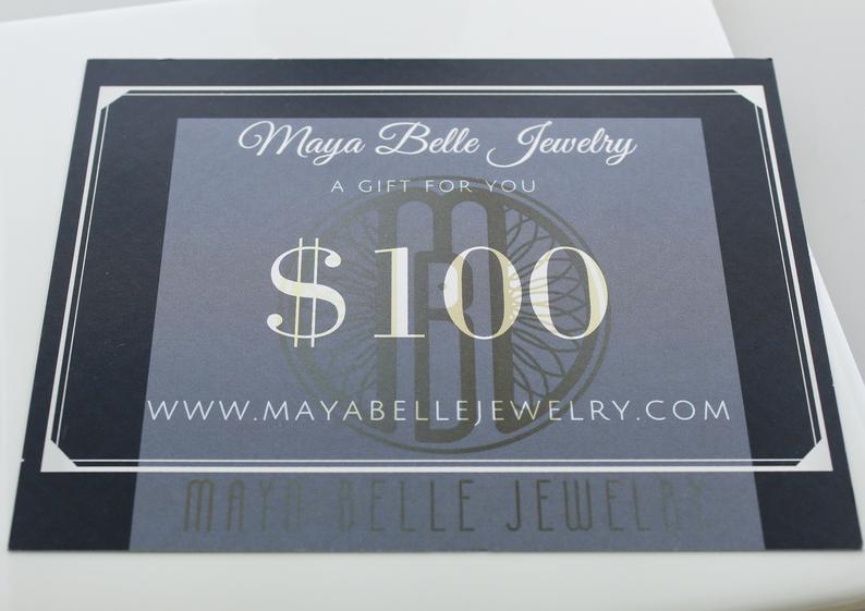 Gift Card - Maya Belle Jewelry 