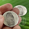 Fingerprint Pocket Good Luck Charm Coin - Maya Belle Jewelry 