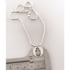 Merion Mercy shield necklace in silver - Maya Belle Jewelry 