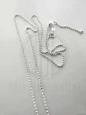 Sparkle bead chain adjustable - Maya Belle Jewelry 