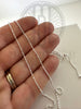 Sparkle bead chain adjustable - Maya Belle Jewelry 