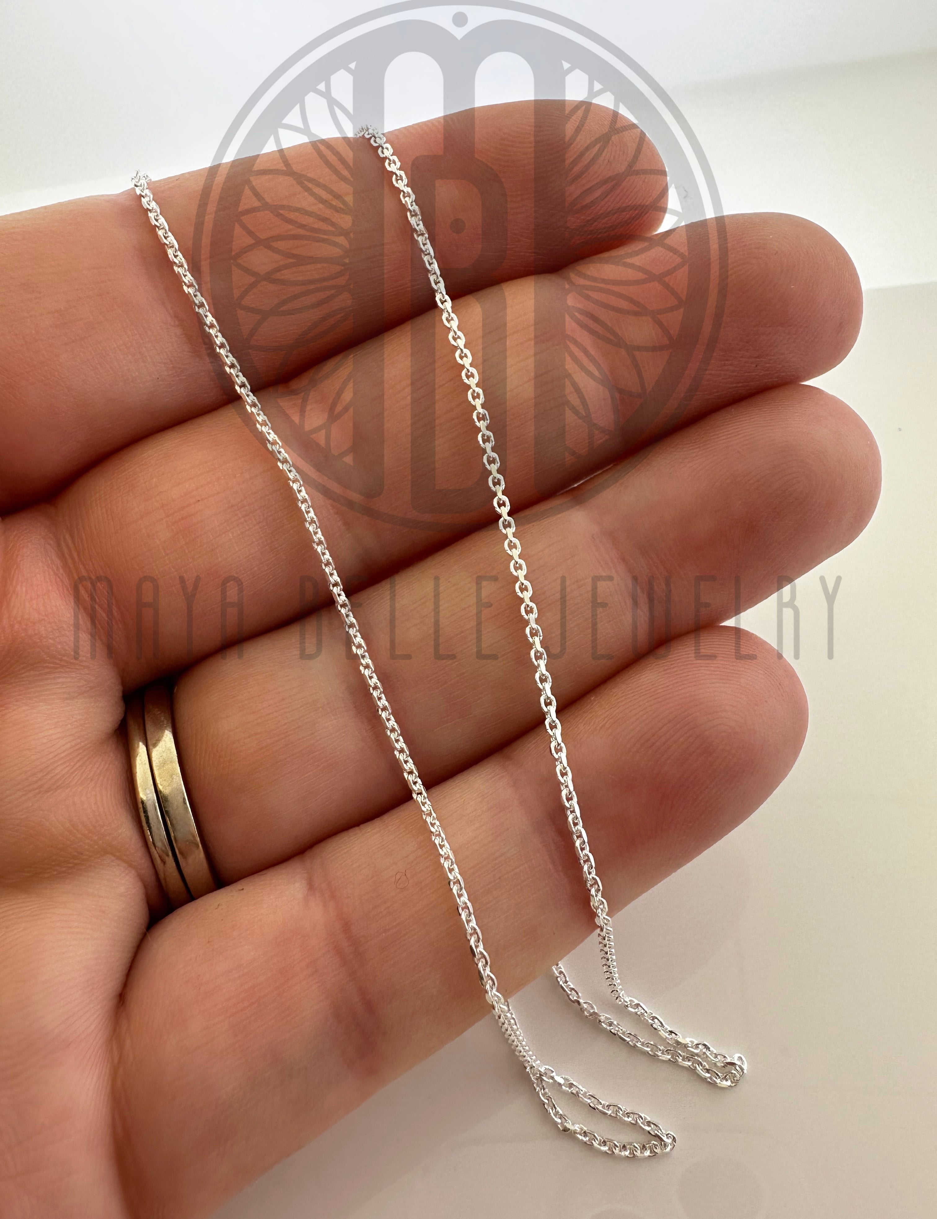 Cable chain adjustable - Maya Belle Jewelry 